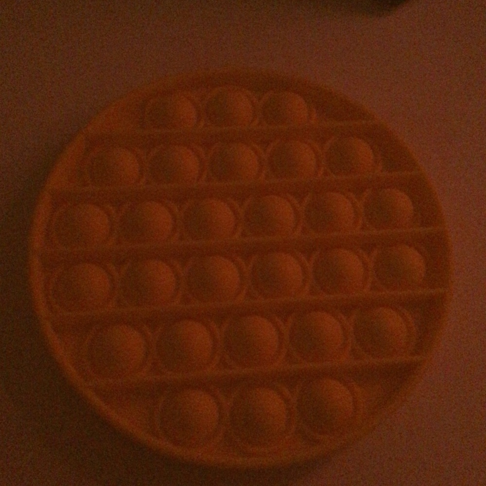 Yellow CIRCLE POP IT